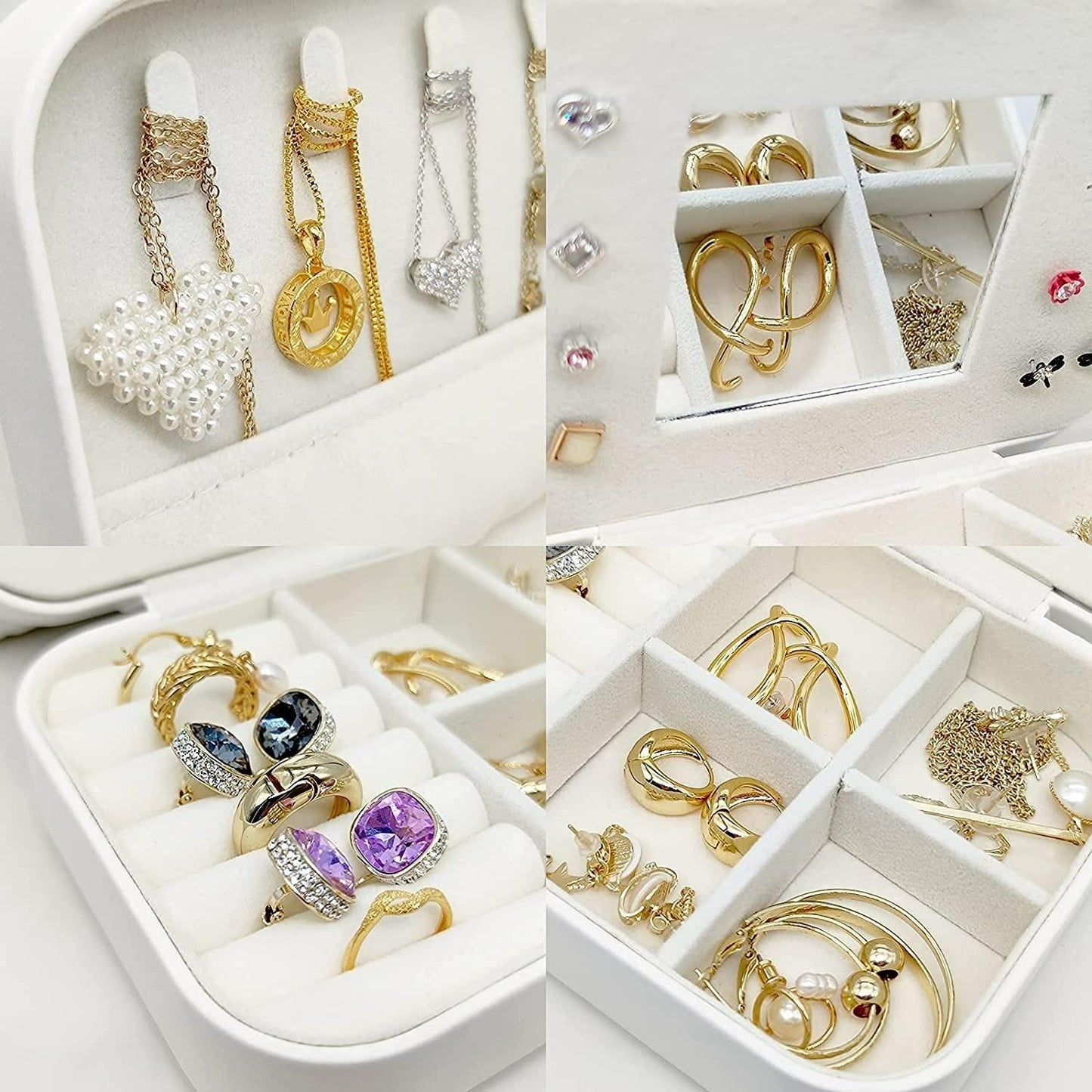 PU Leather Jewelry Box