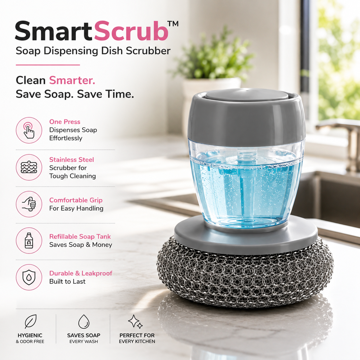 2 IN 1 SOAP DISPENSER