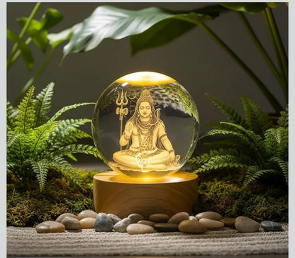 Shiv Crystal LED Lamp