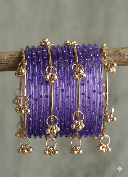 Viral Jelly Bangles With Kashmiri Set