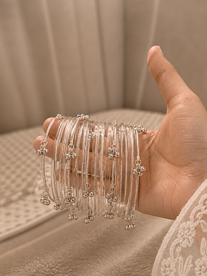 Viral Jelly Bangles With Kashmiri Set