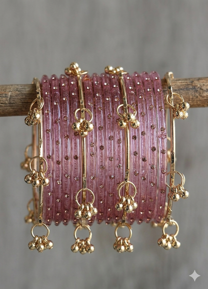Viral Jelly Bangles With Kashmiri Set