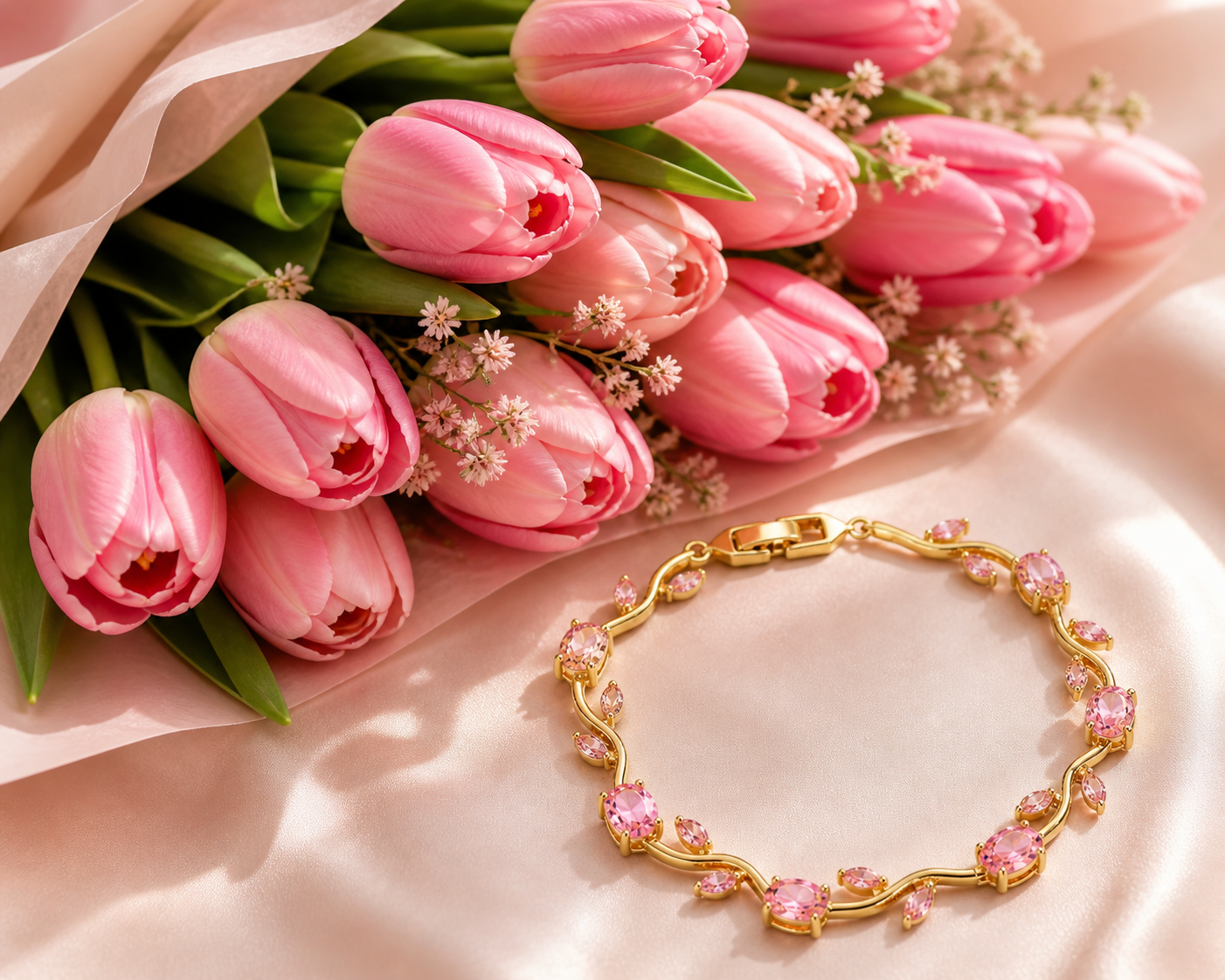 Tulip Promise Bracelet 🌷
